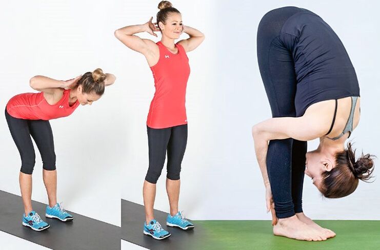 الجذع المنحني